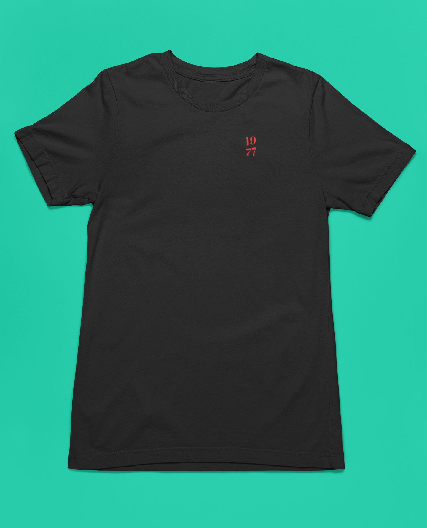 Camiseta Pima Premium Preta 1977