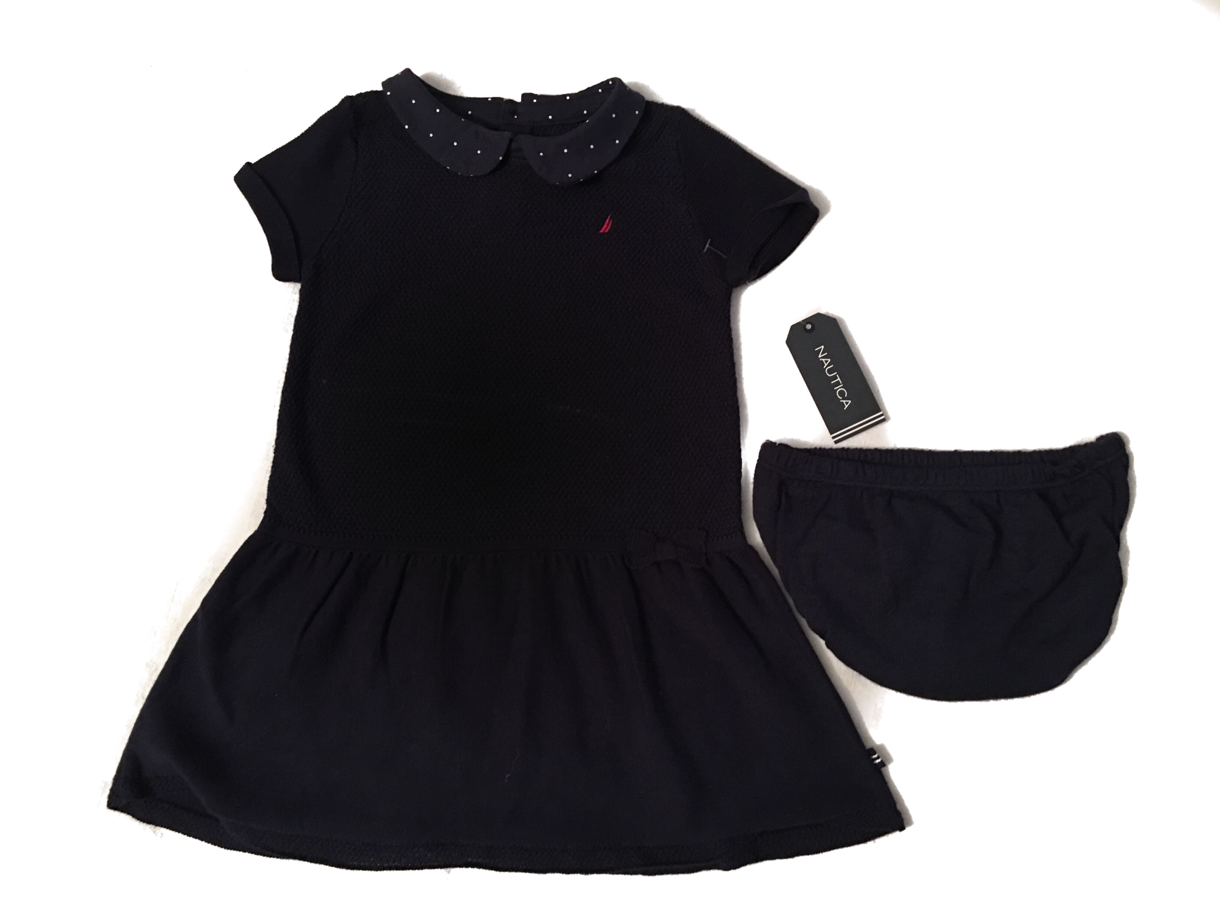 VESTIDO AZUL NAUTICA 24 MESES