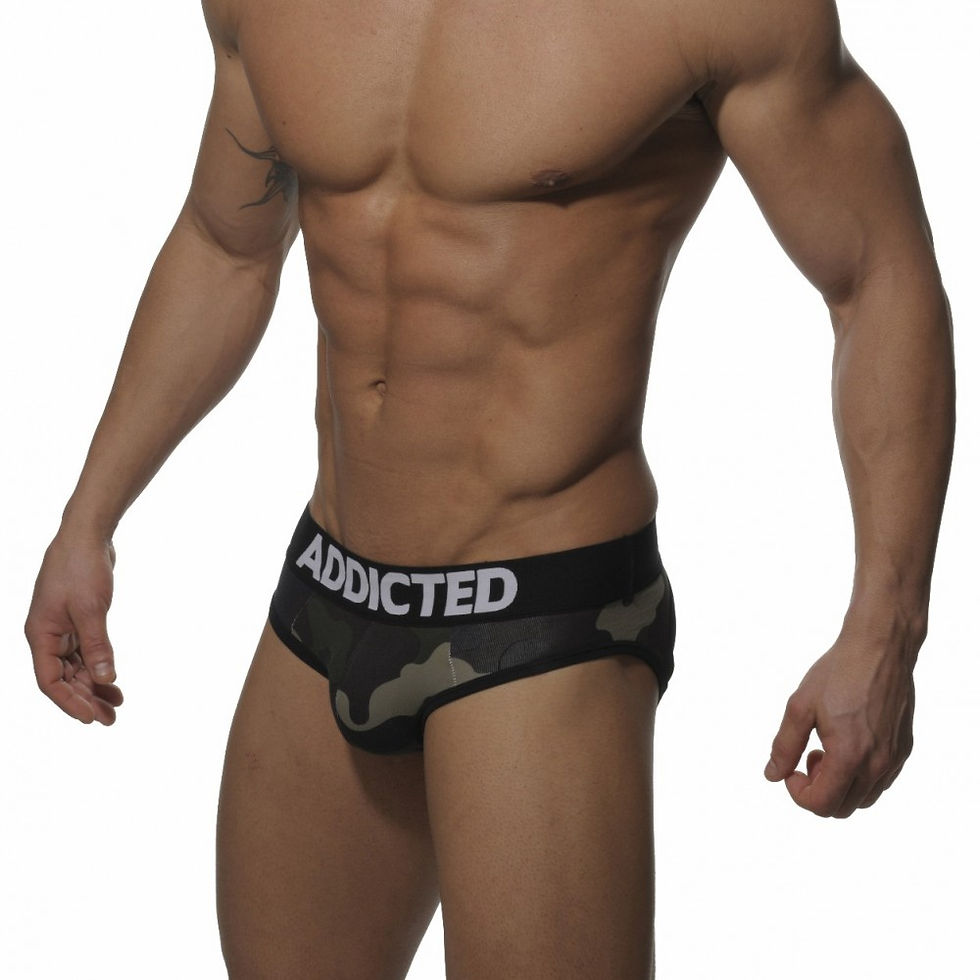 サムネイル： AD007 EMPTY BUTTON BRIEF