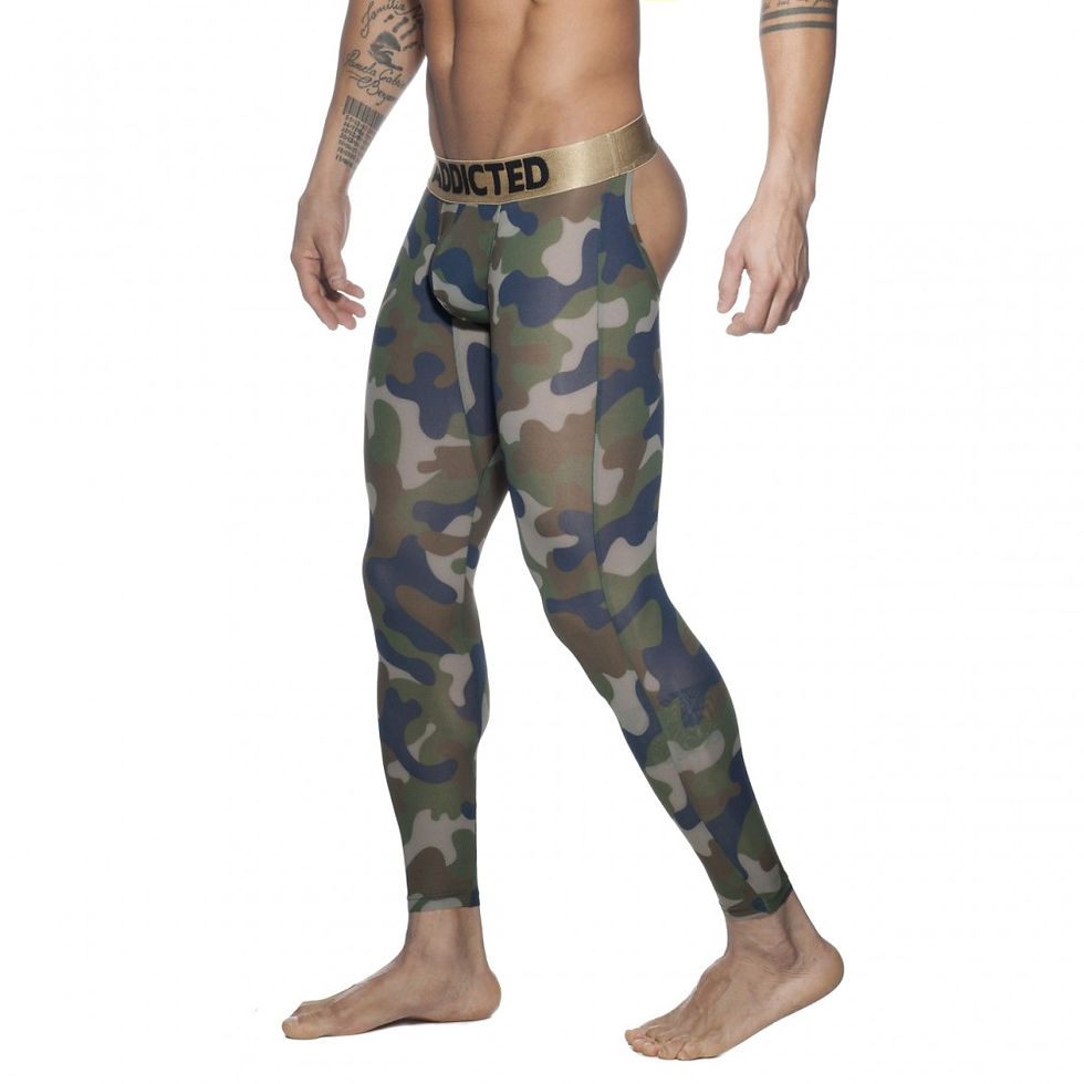 サムネイル： AD695 BOTTOMLESS CAMO LONG JOHN