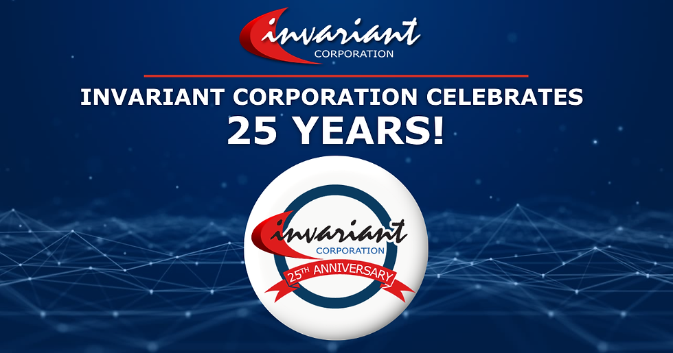 Invariant Corporation celebrates 25 years
