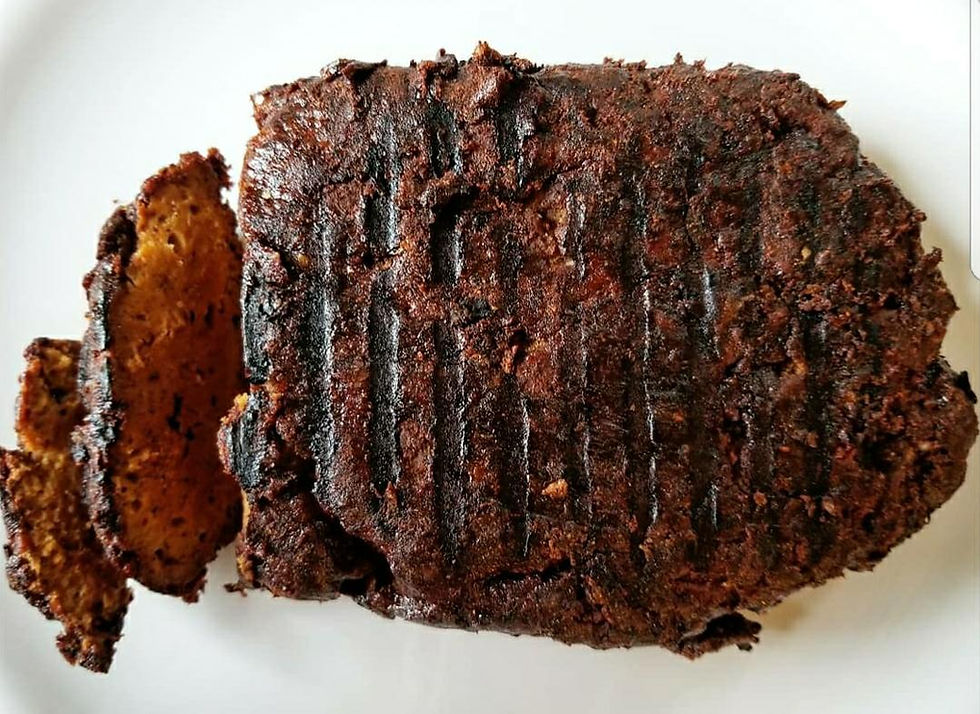 Vegan BBQ Seitan Brisket