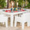 Miniatura: Comedor Quadri Vidrio Templado