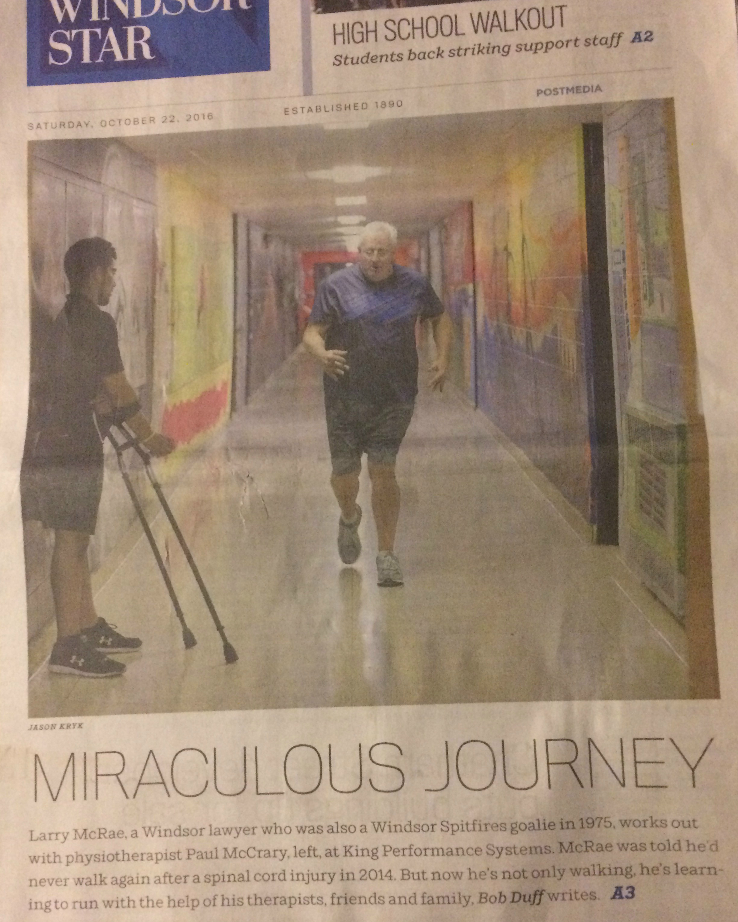 From Football Player to Having A Spinal Cord Injury