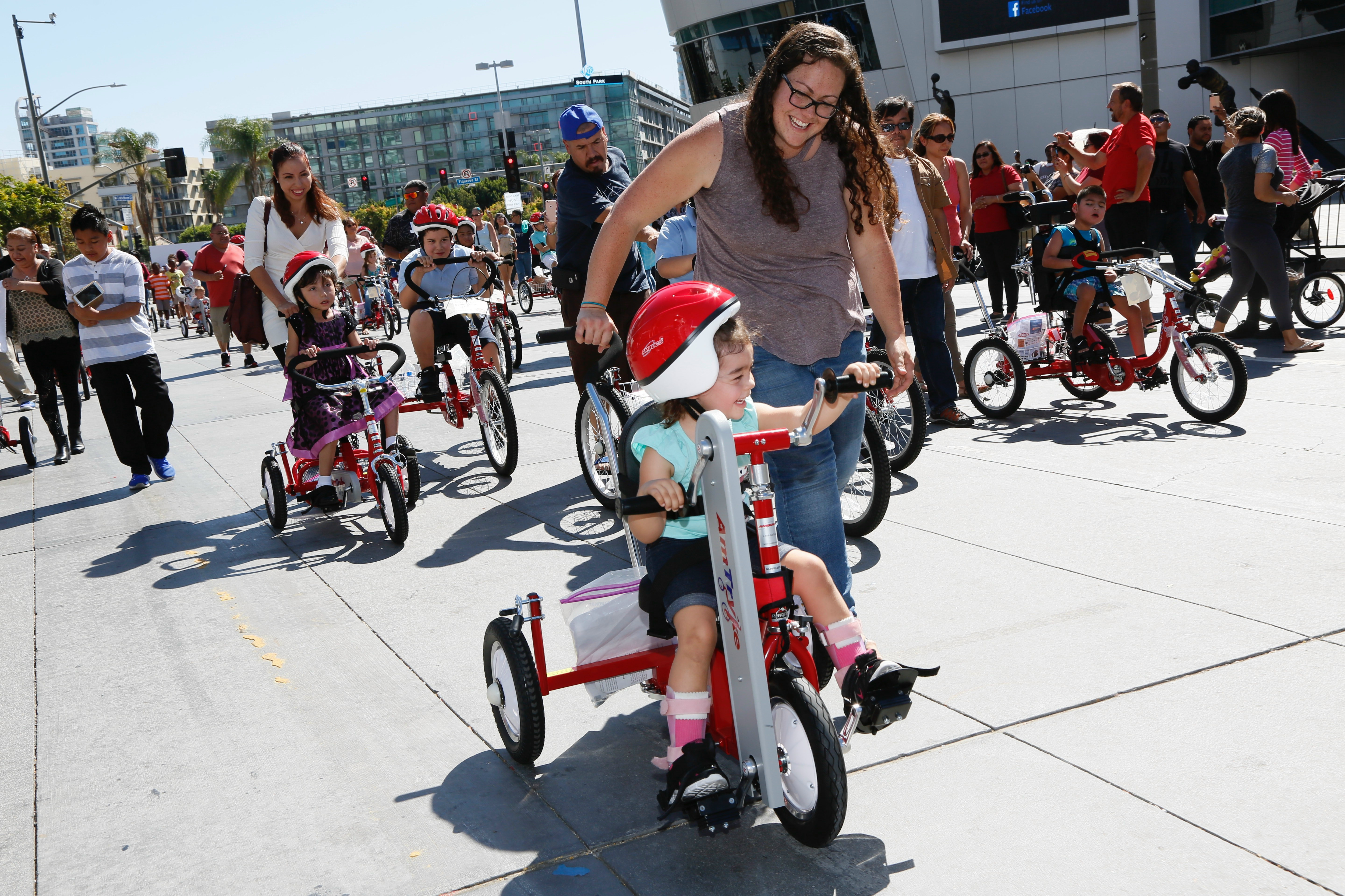 75 Children Get Their Wheels
