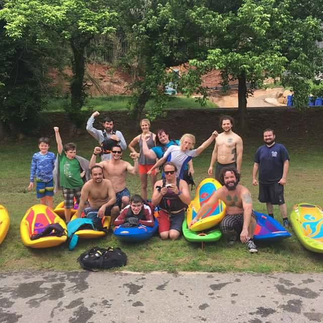 First Annual Bellyak Race