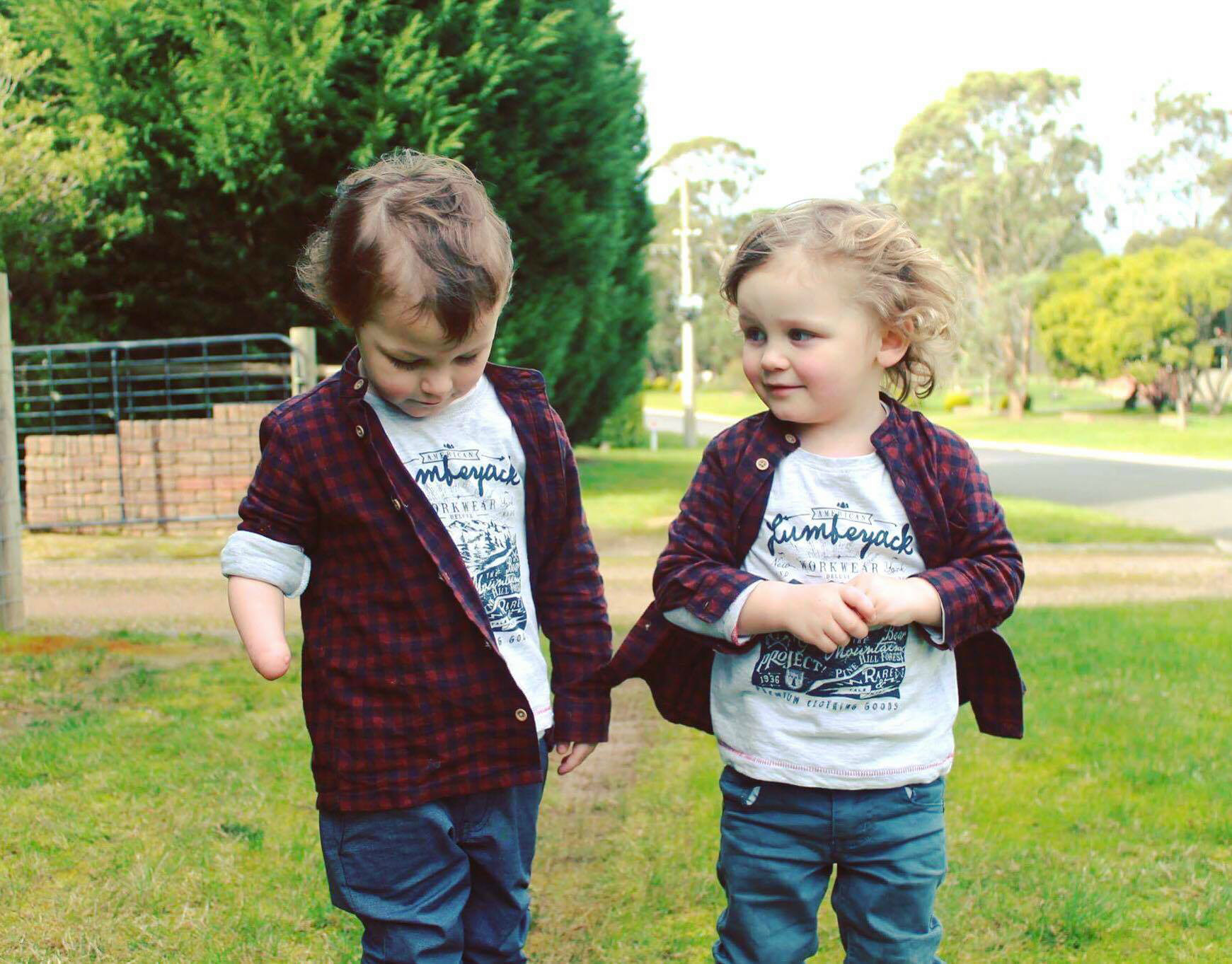 Our little 'X Man' Logan- Limb Difference Awareness