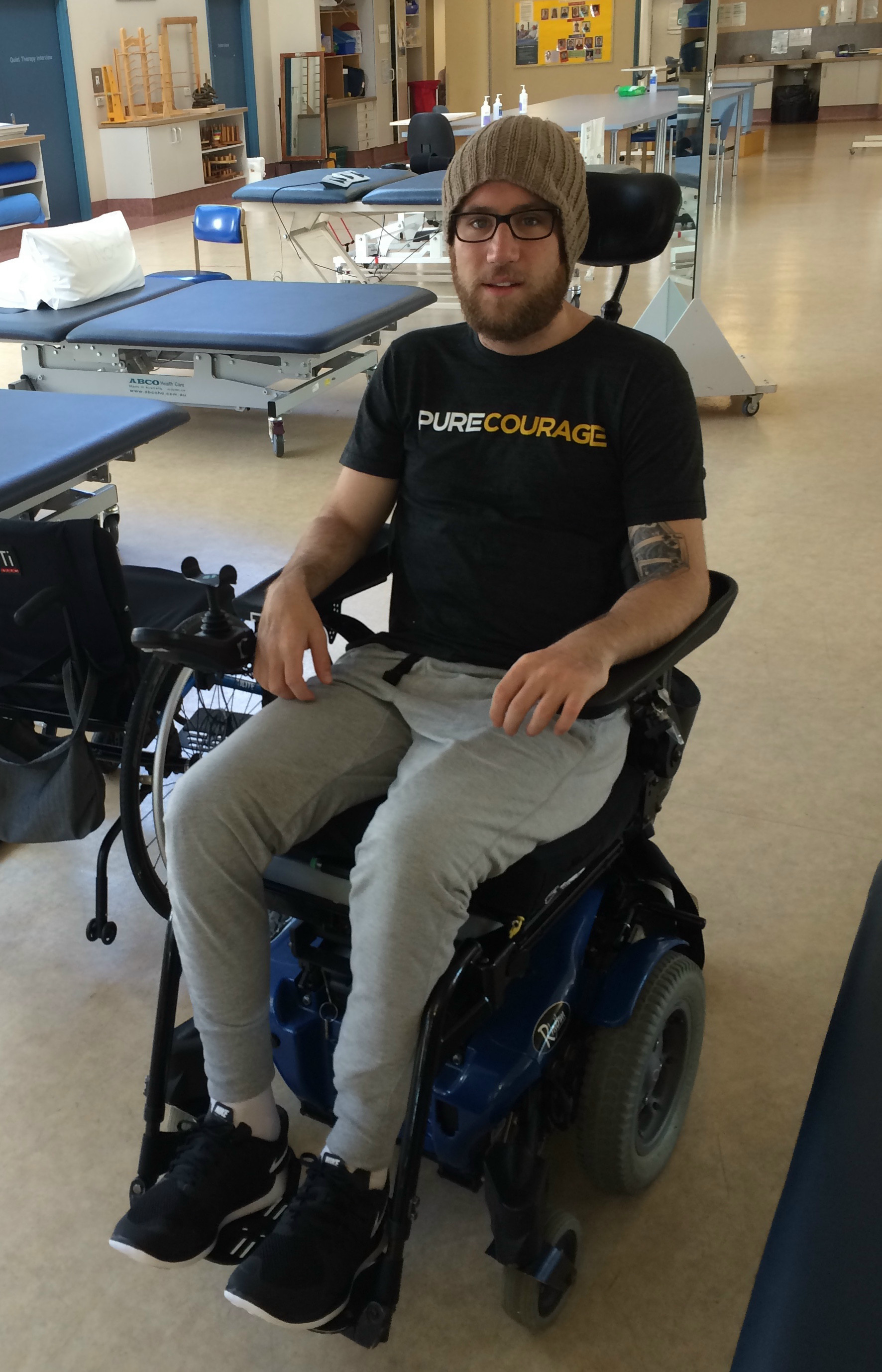 I survived the army, then became quadriplegic