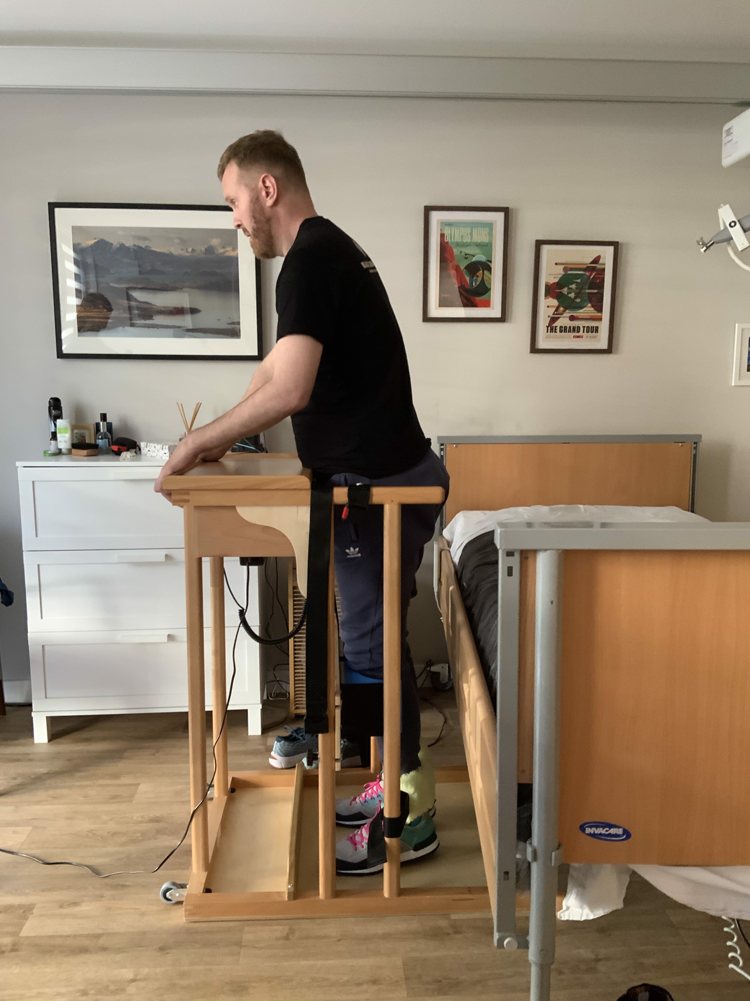 Hope on the horizon - battling back from paralysis