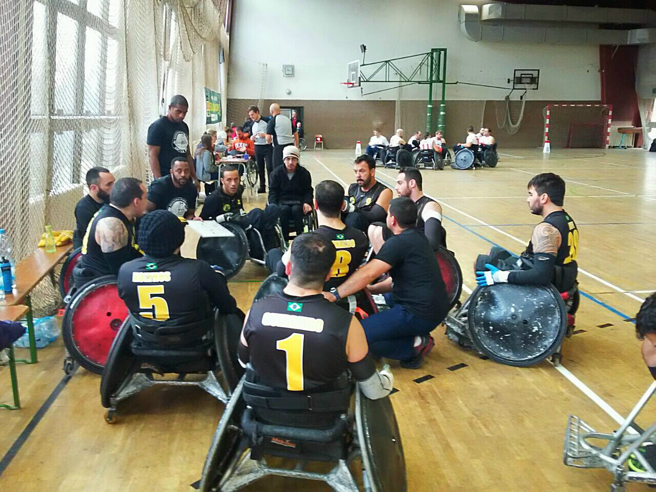 A brazilian team in Europe...