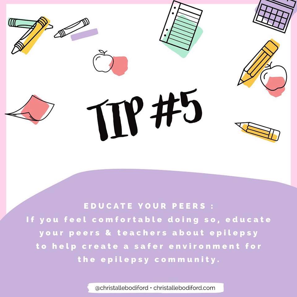5 Back to School Tips for People with Epilepsy