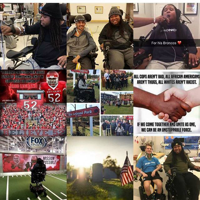 I'm not letting anything hold me back: The Eric LeGrand Story