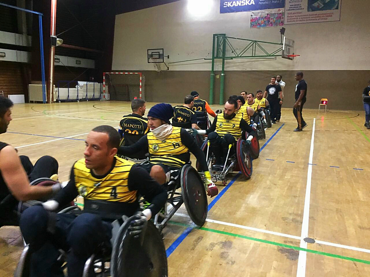 A brazilian team in Europe...