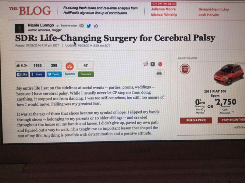 Why I Advocate for This Life-Changing Surgery for Cerebral Palsy