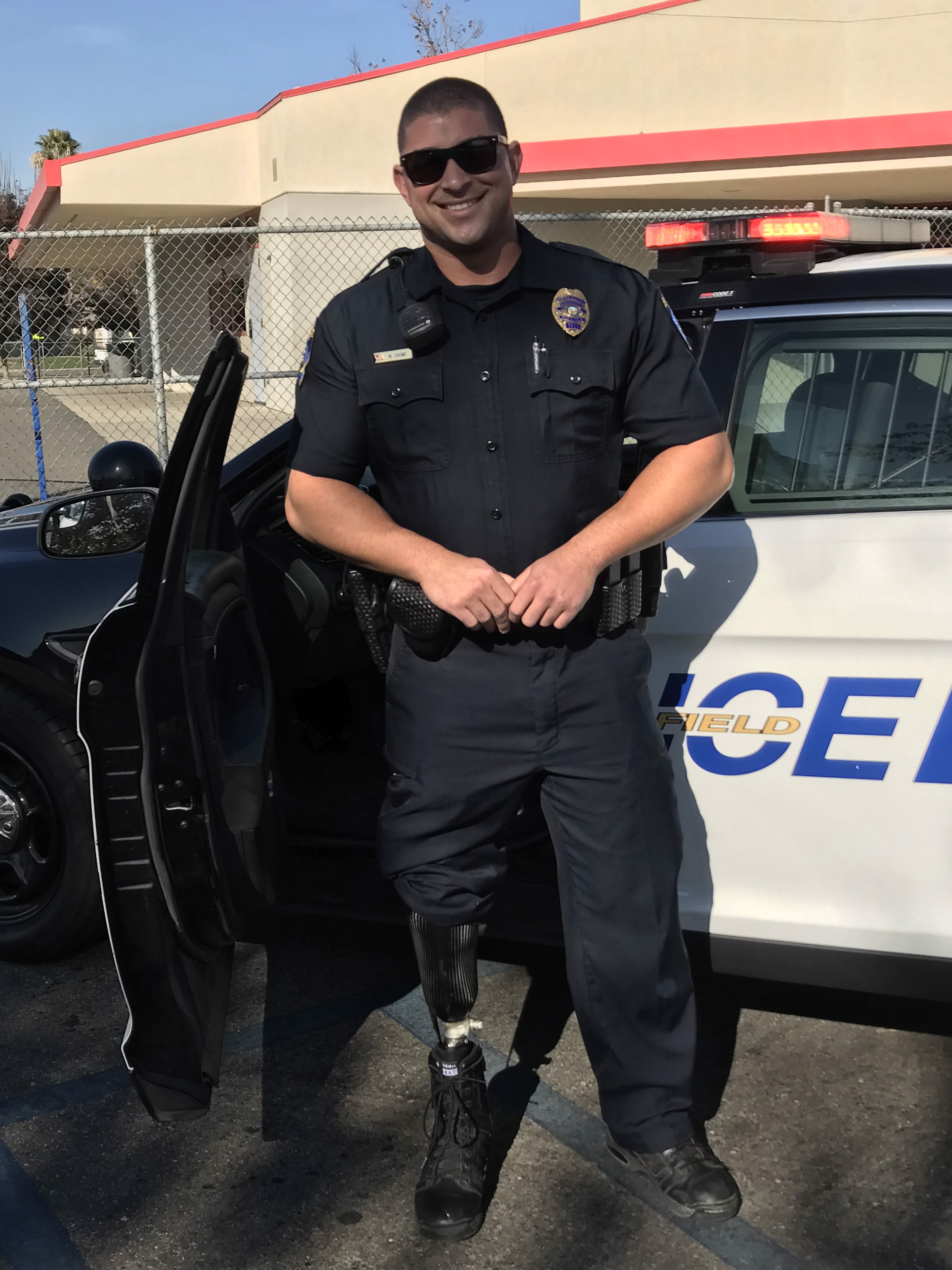 I Am An Amputee Police Officer