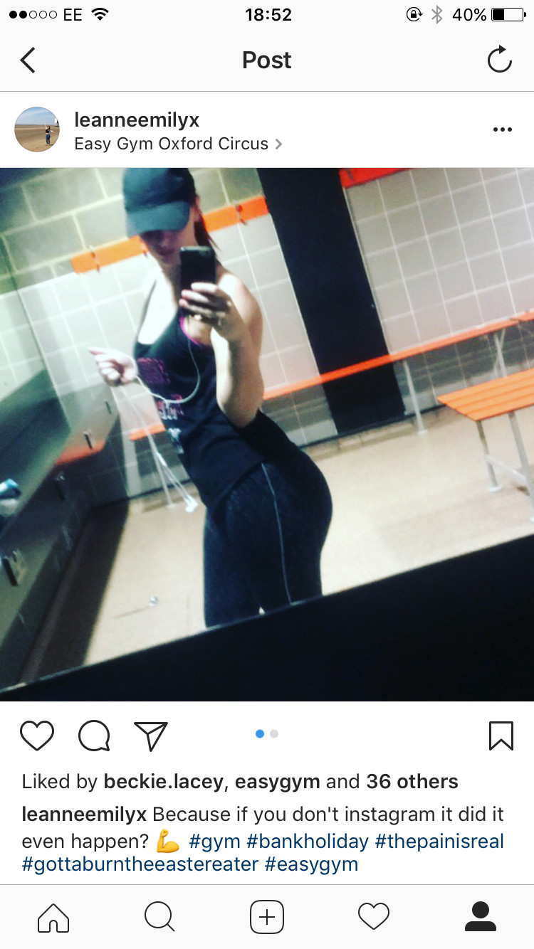 Aiming for abs!