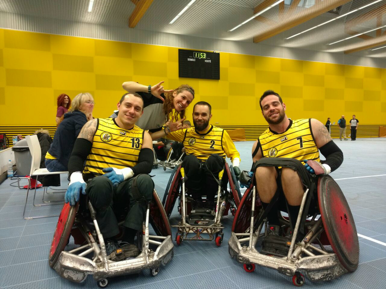 A brazilian team in Europe...