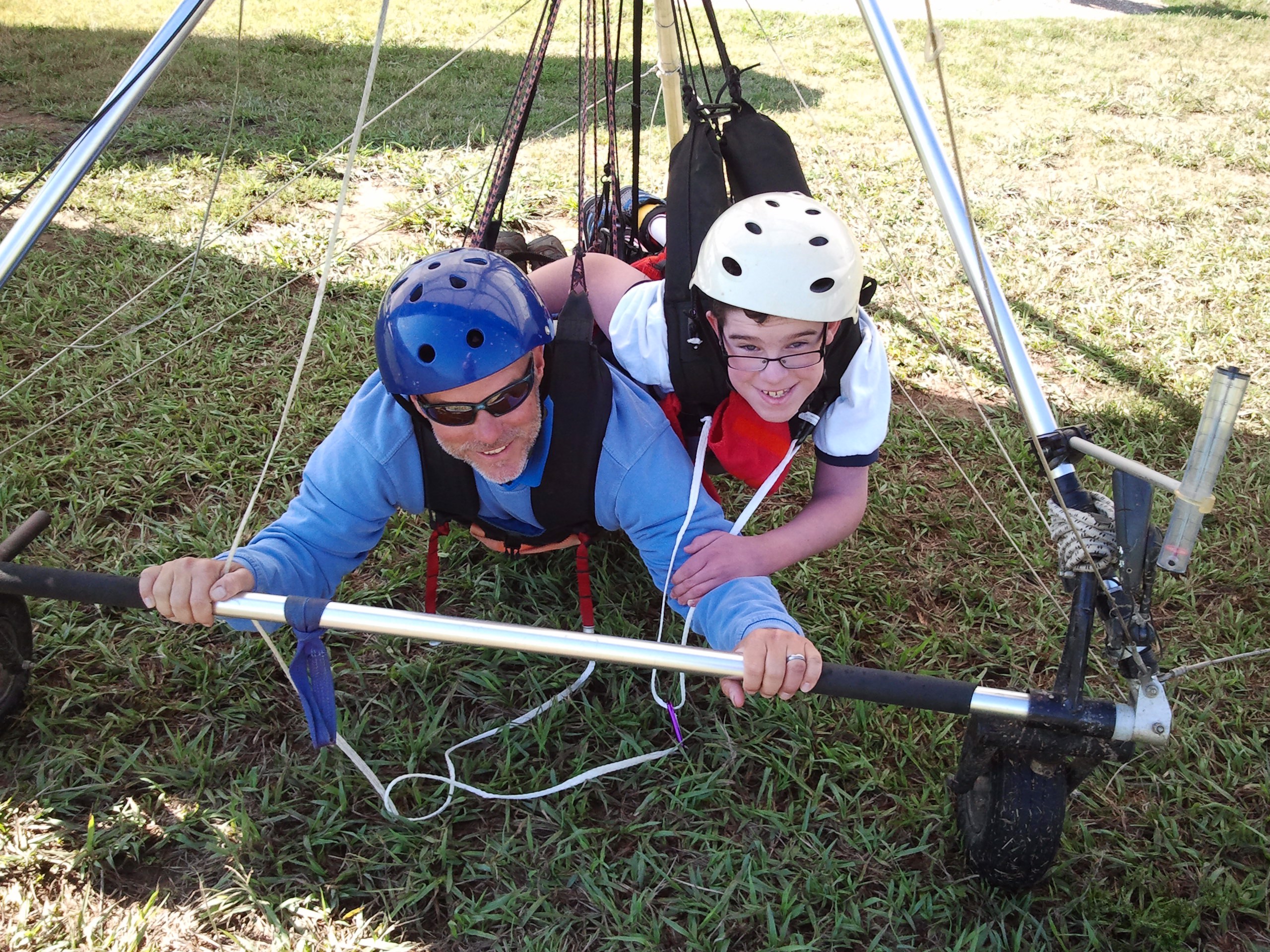 Hang Gliding With Cerebal Palsy