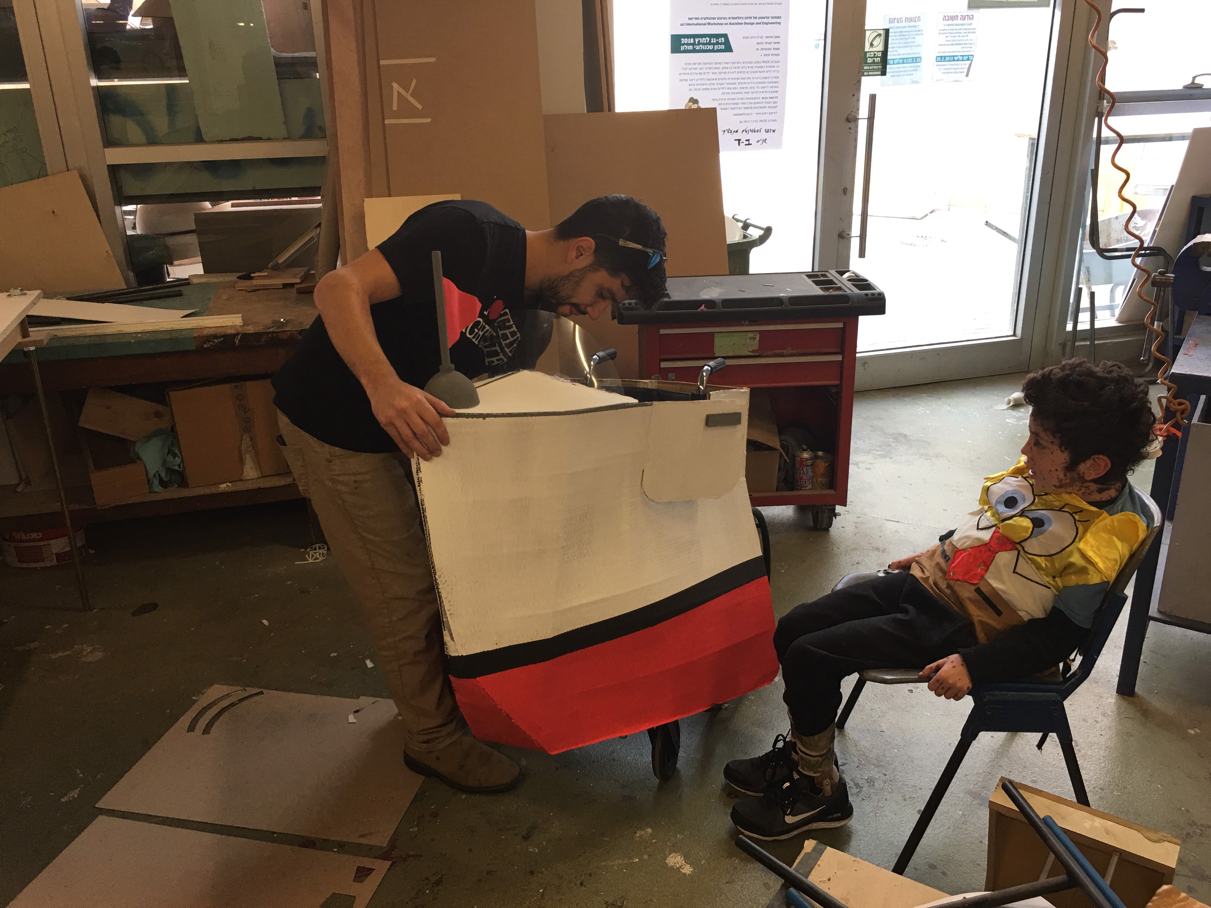 Erez’s Costume for Purim- Jewish Halloween