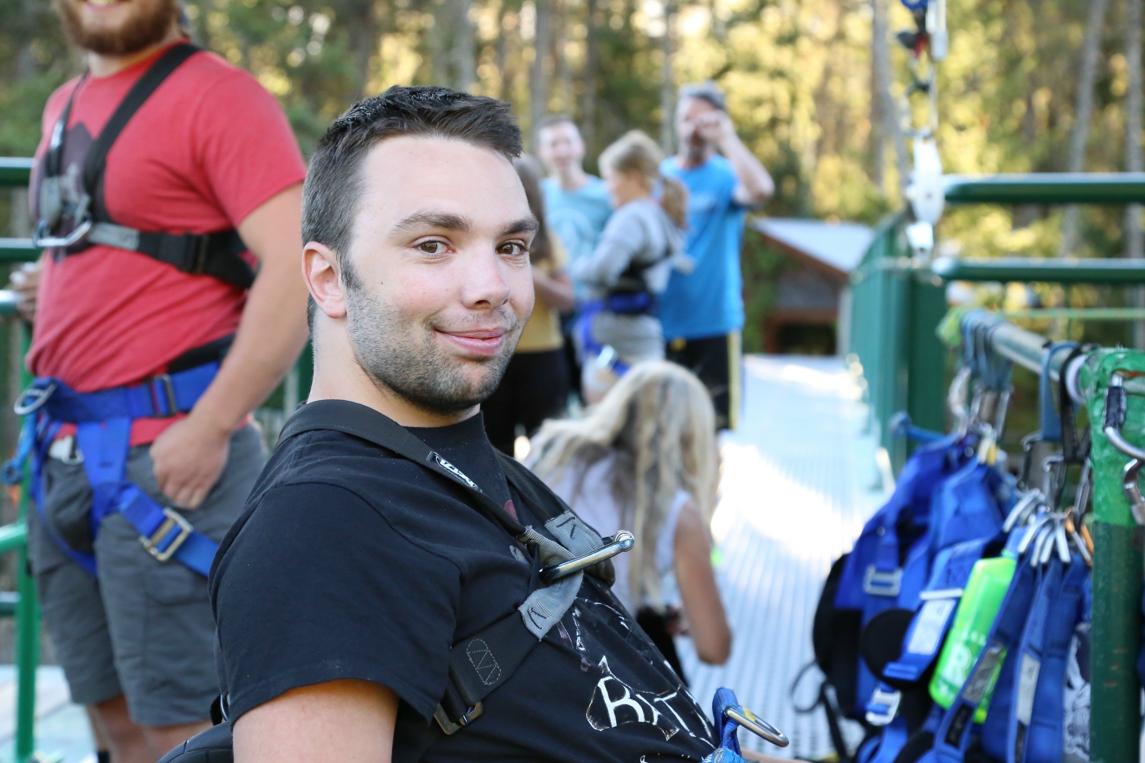 Bungee Jumping.... In a Wheelchair!