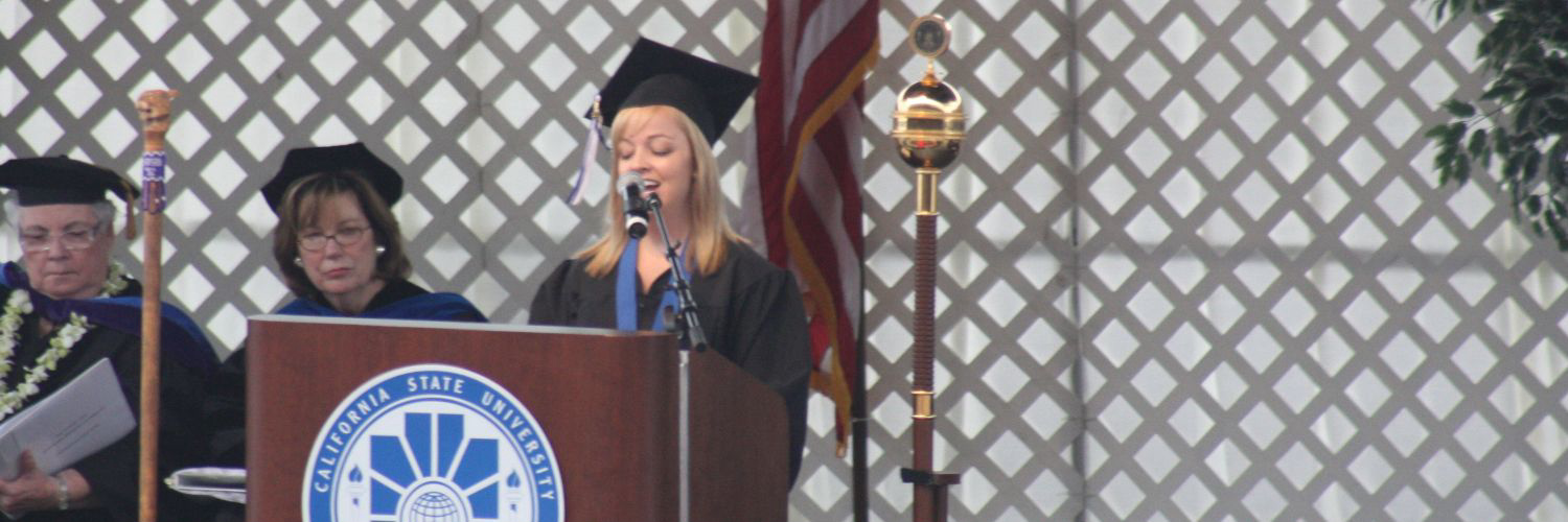 Stroke Victim to Commencement Speaker