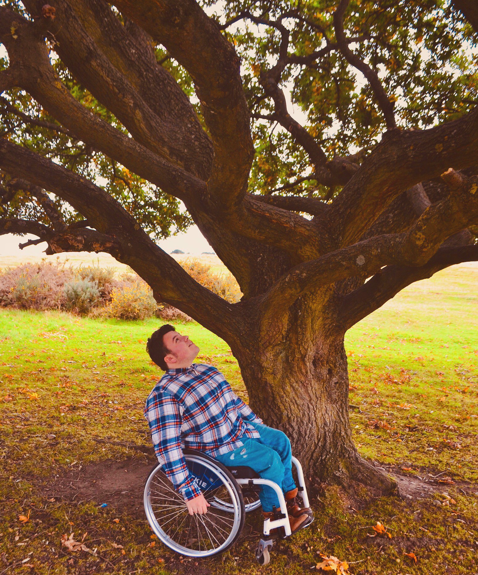 I am me. I am disabled, but that's no excuse.