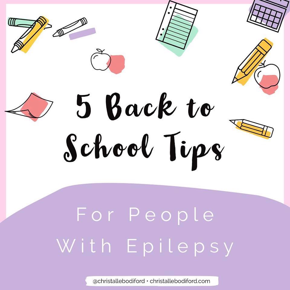 5 Back to School Tips for People with Epilepsy