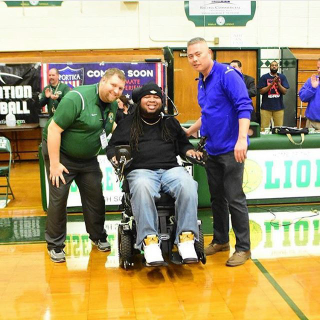 I'm not letting anything hold me back: The Eric LeGrand Story