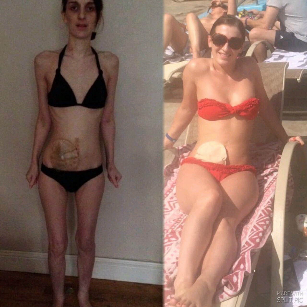 Aiming for abs!