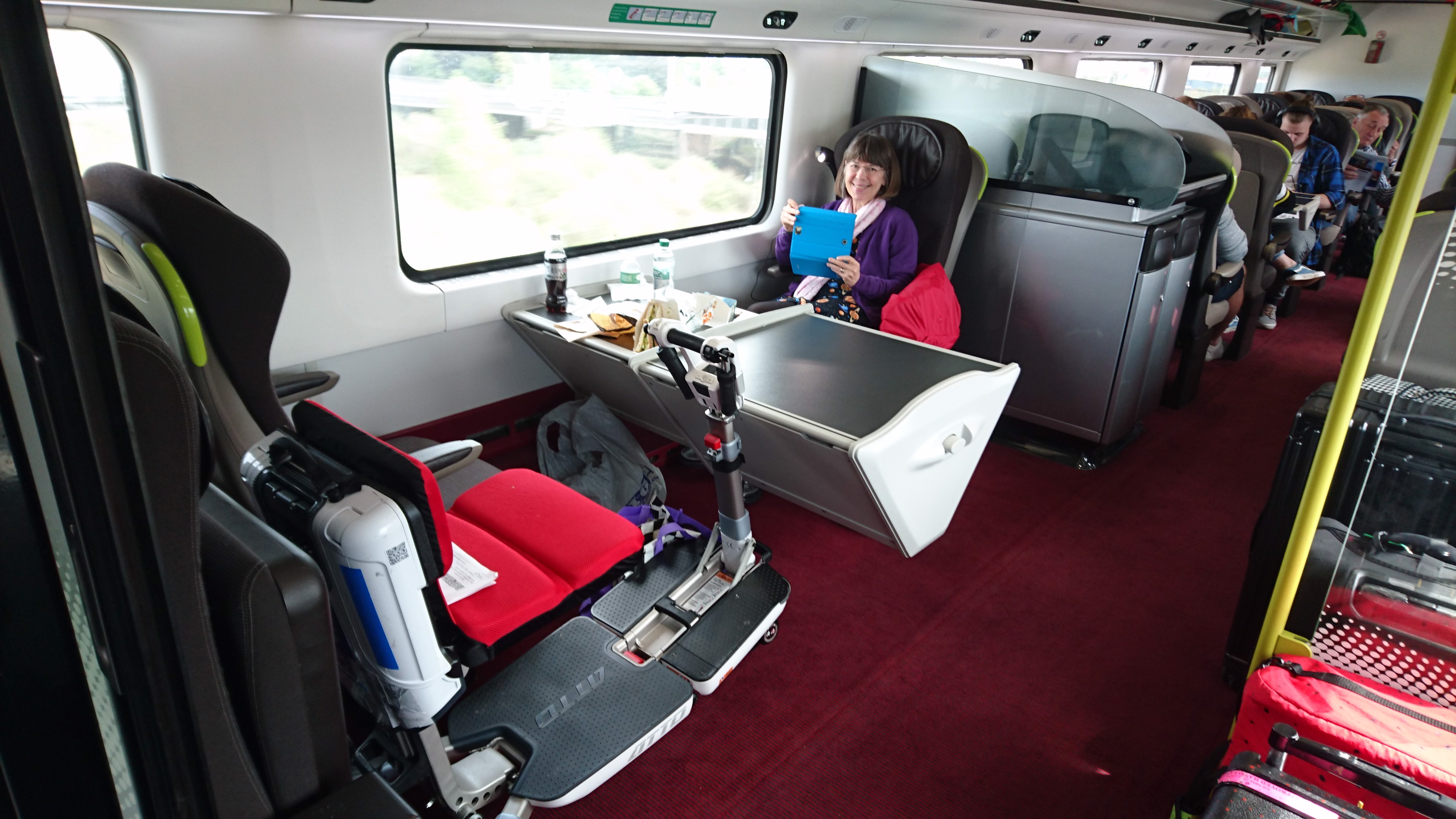 Traveling on Eurostar with the Atto Mobility Scooter
