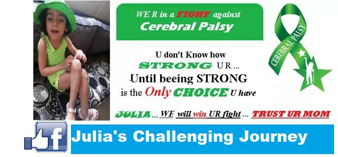 Julia Fighting Cerebral Palsy