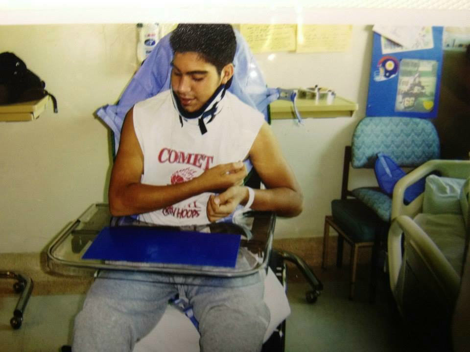From Football Player to Having A Spinal Cord Injury