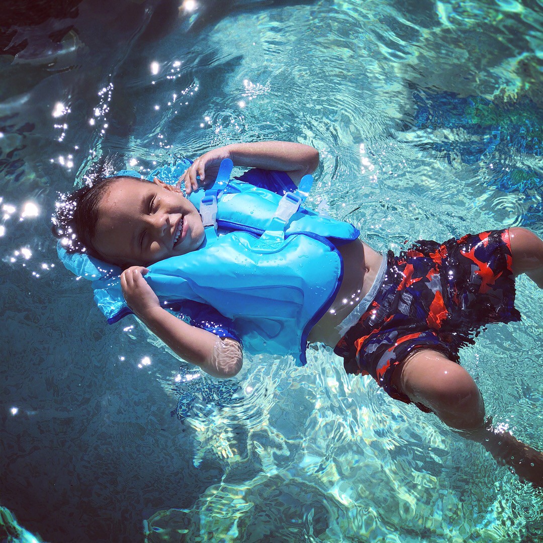 Fearless Little Dude with a Visual Impairment