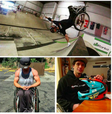 Skating away from adversity