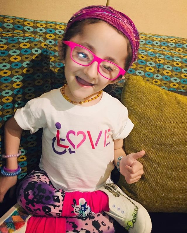 Tiny Girl Lands Big Netflix Role & Starts DisabilityShirts.com