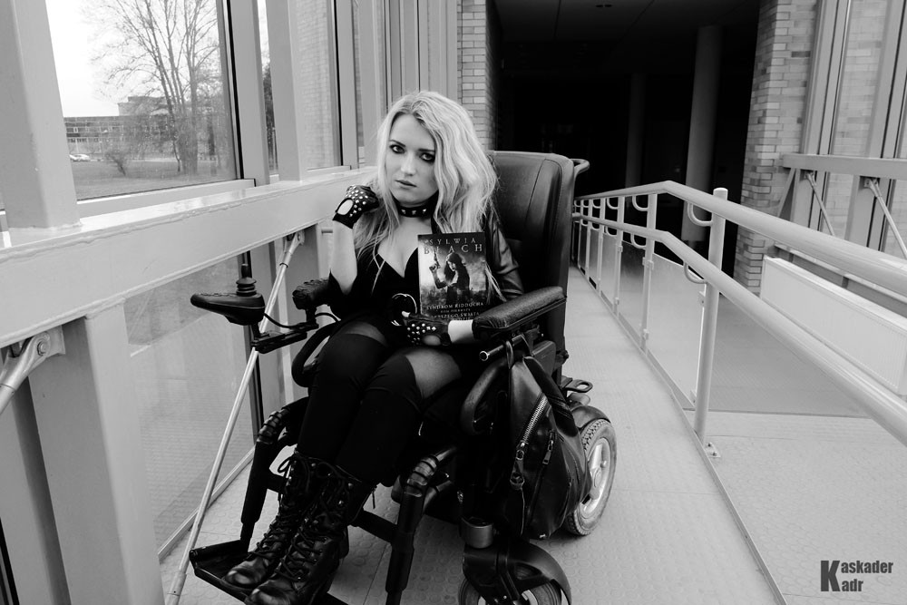 Writer & model all from my wheelchair
