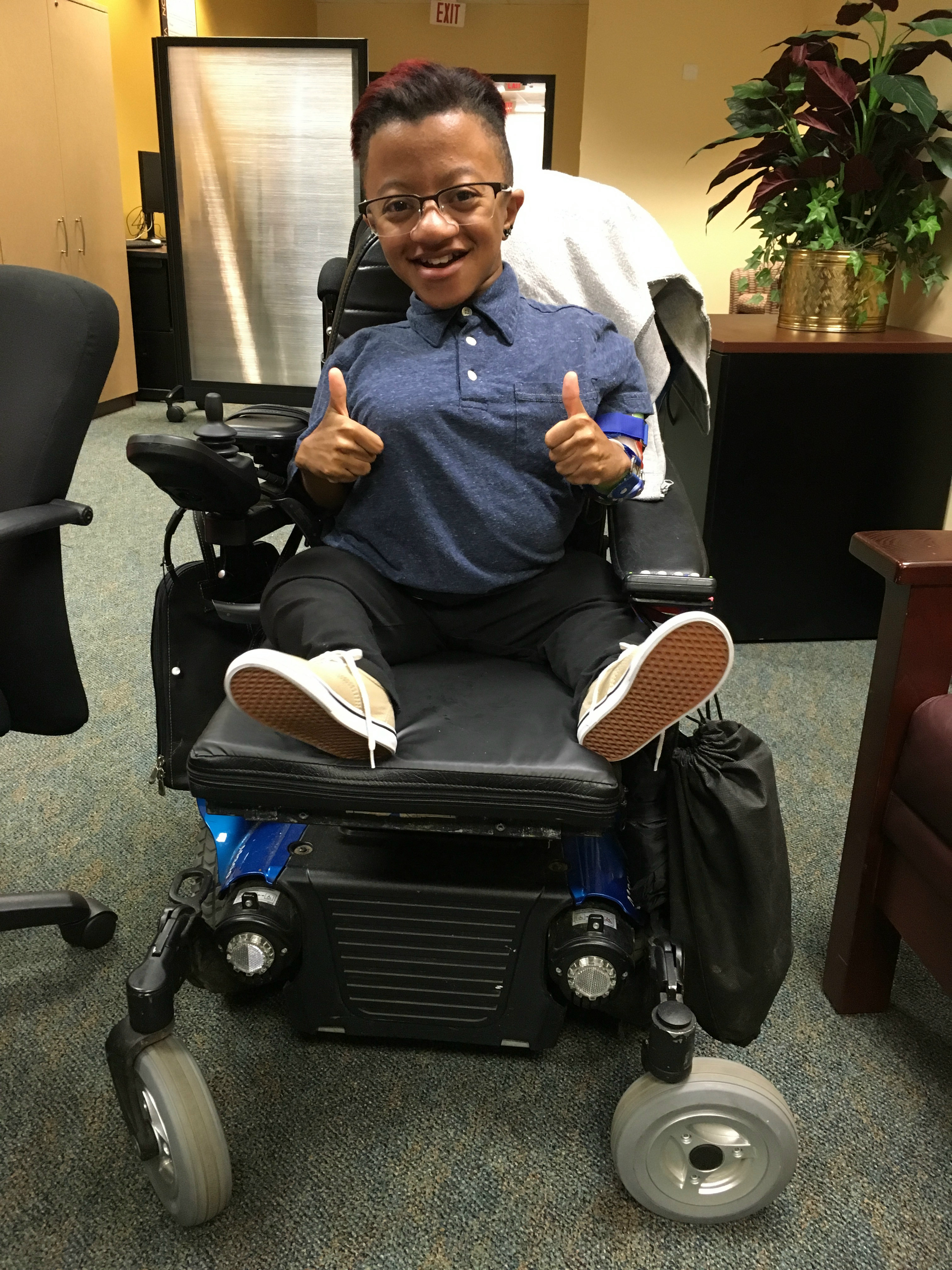 Rolling In Style- Osteogenesis Imperfecta Story
