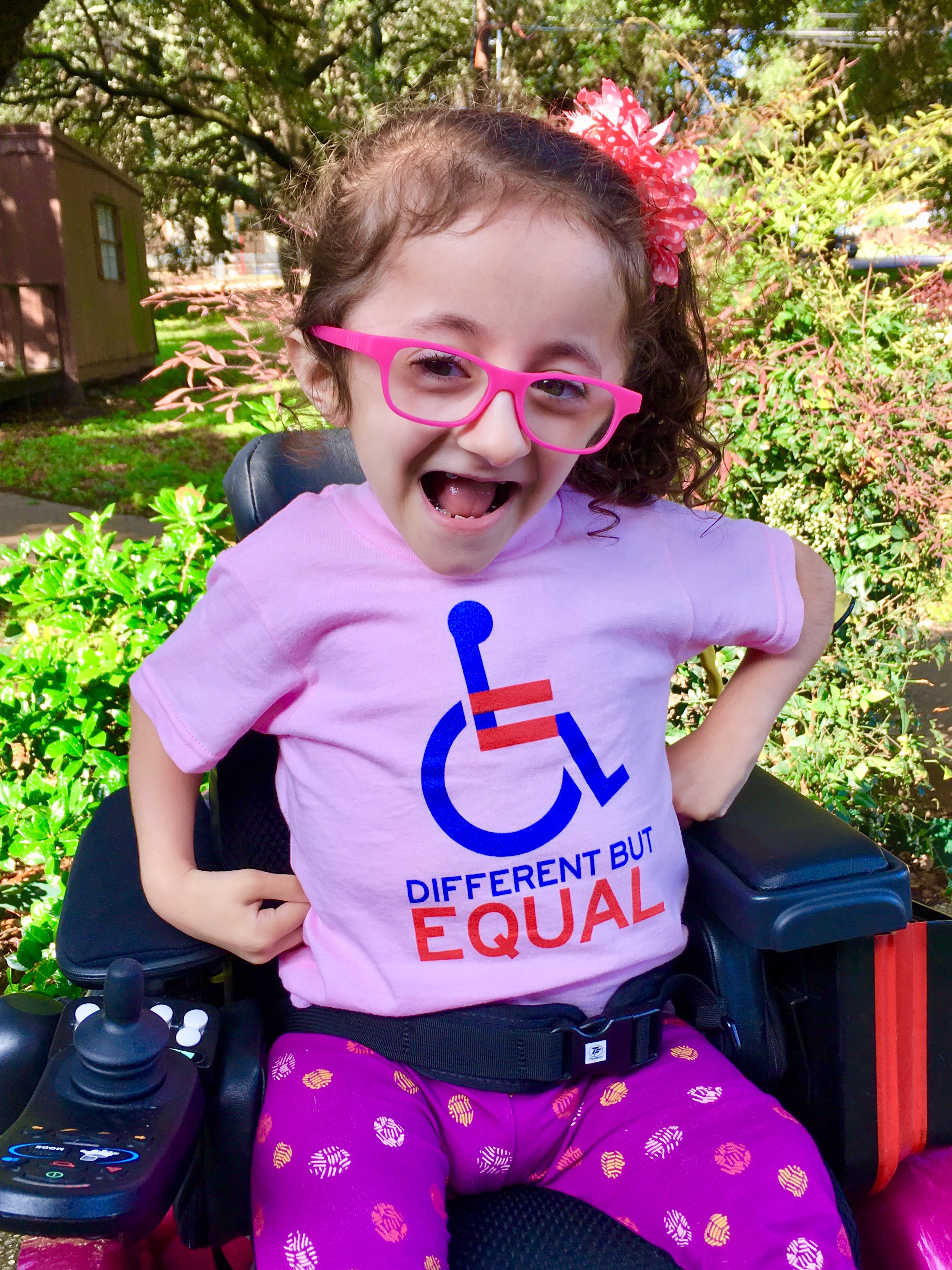 Tiny Girl Lands Big Netflix Role & Starts DisabilityShirts.com