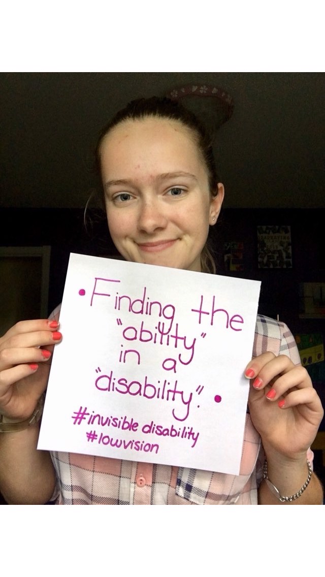 How I live being legally blind