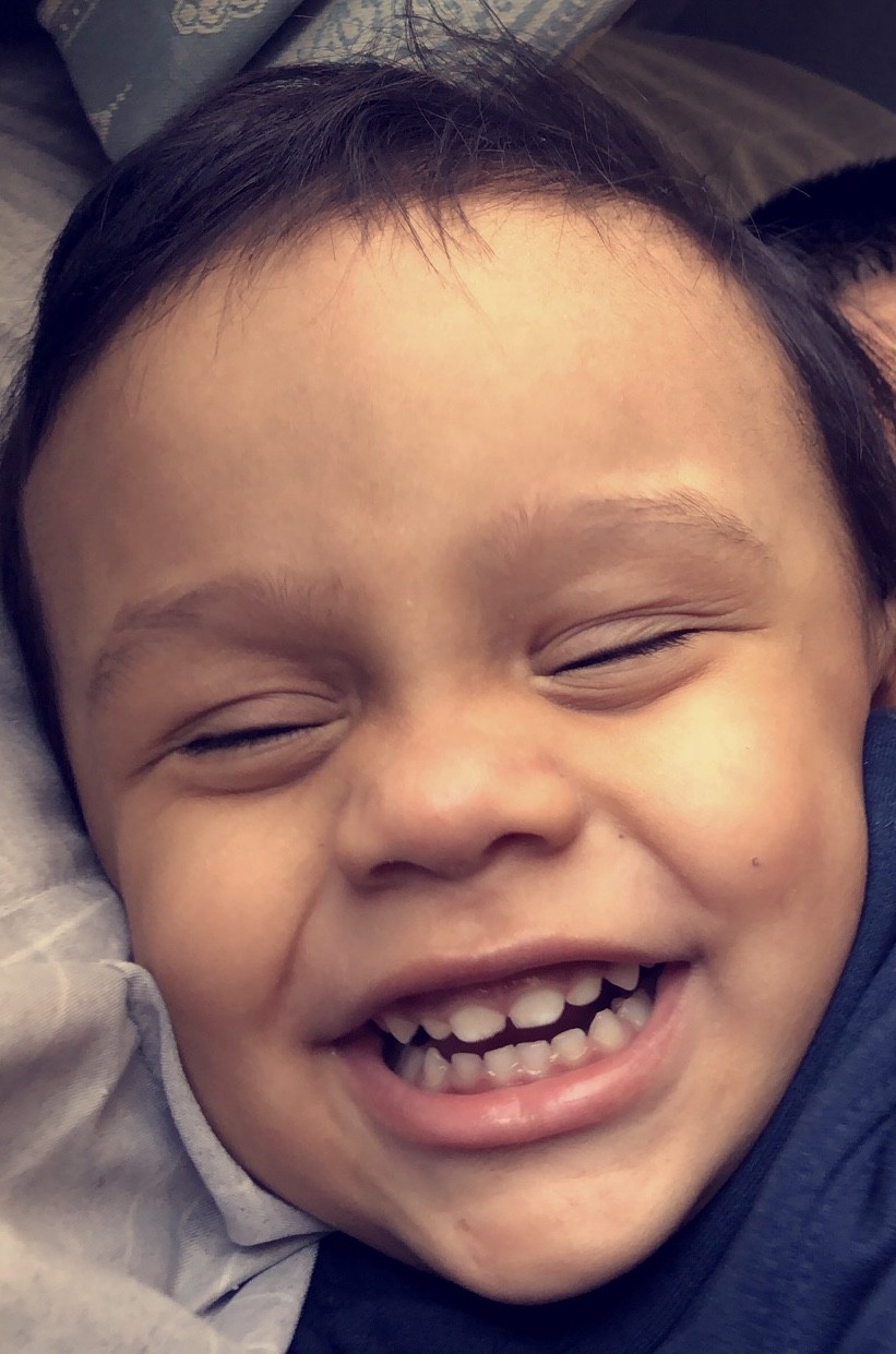 Fearless Little Dude with a Visual Impairment