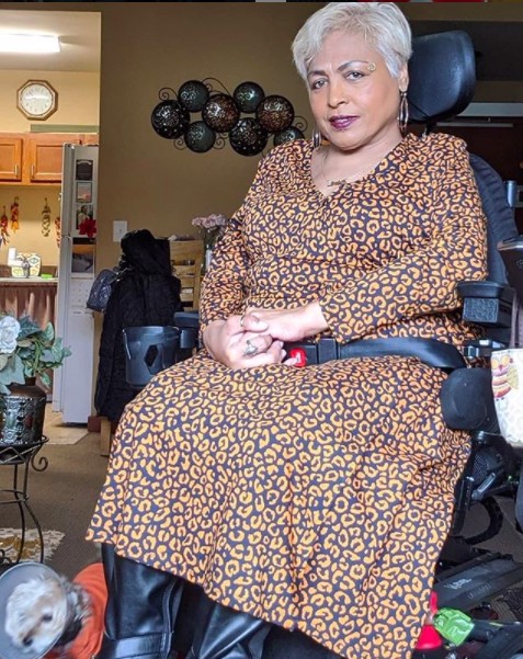 A model made - modeling with a disability