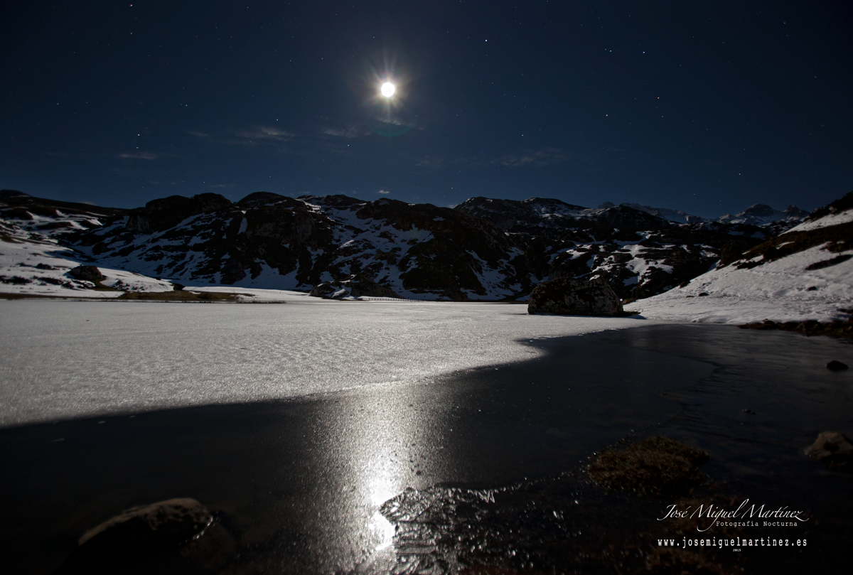 Lago de la Ercina Helado