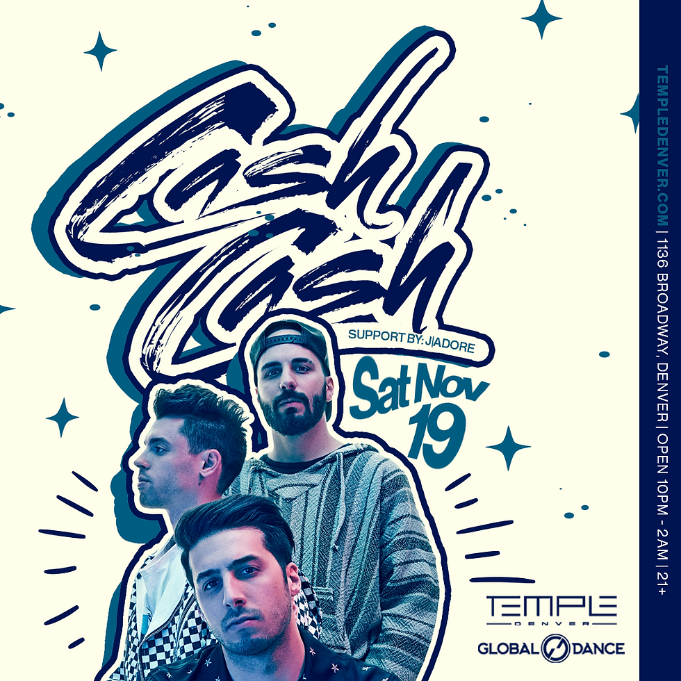 J|Adore w/ Cash Cash @ Temple DEN
