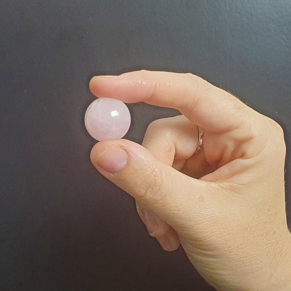 Thumbnail: Rose Quartz Sphere (mini) 20mm