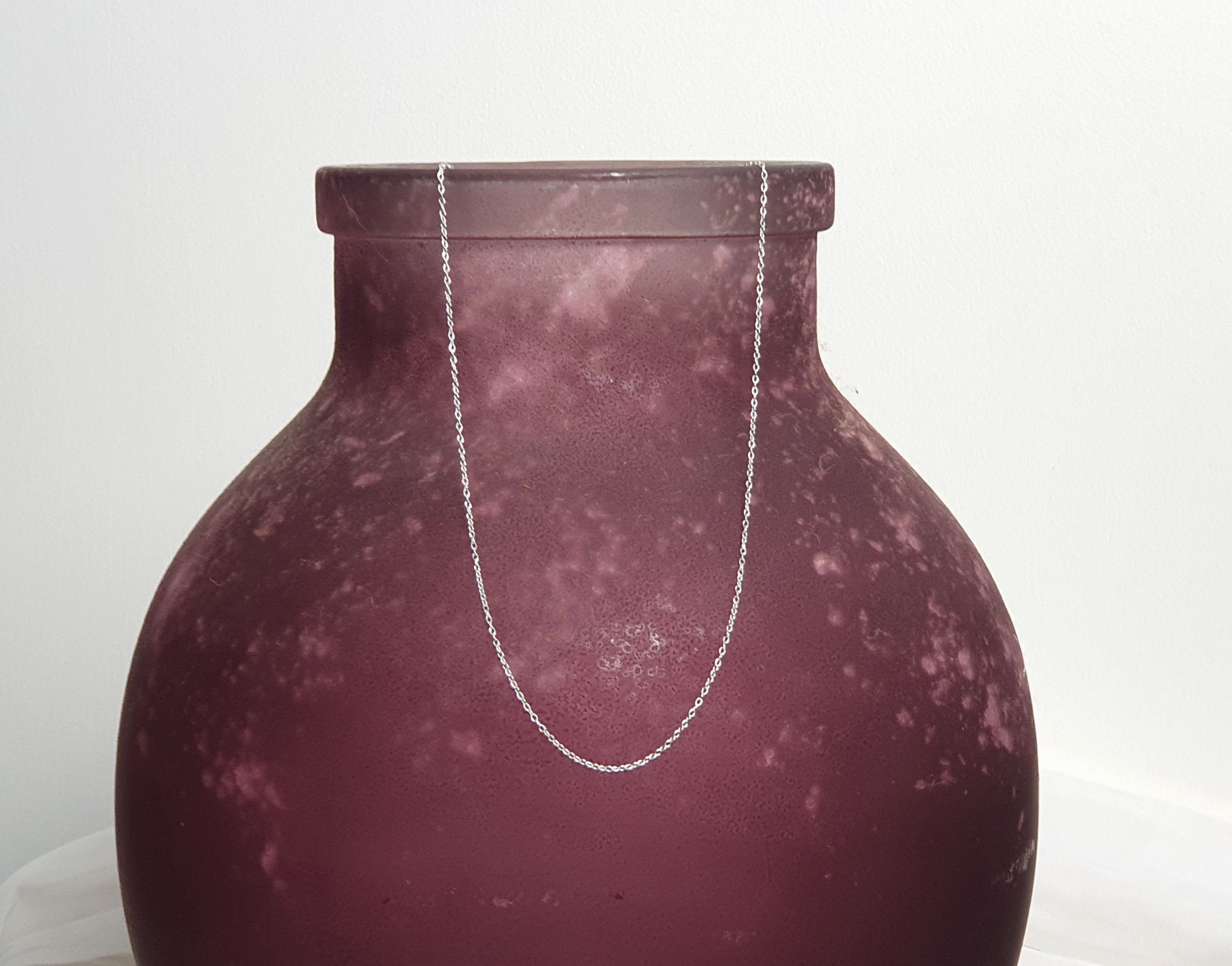 Sterling Silver Trace Chain 18 inches 1.3mm