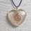 Thumbnail: Selenite Orgonite Heart Pendant Necklace