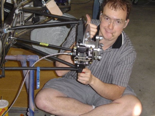 Working on the ISU FSAE car