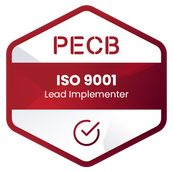 ISO 9001 Lead Implementer badge