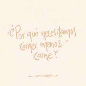 ¿Por qué comer menos carne?