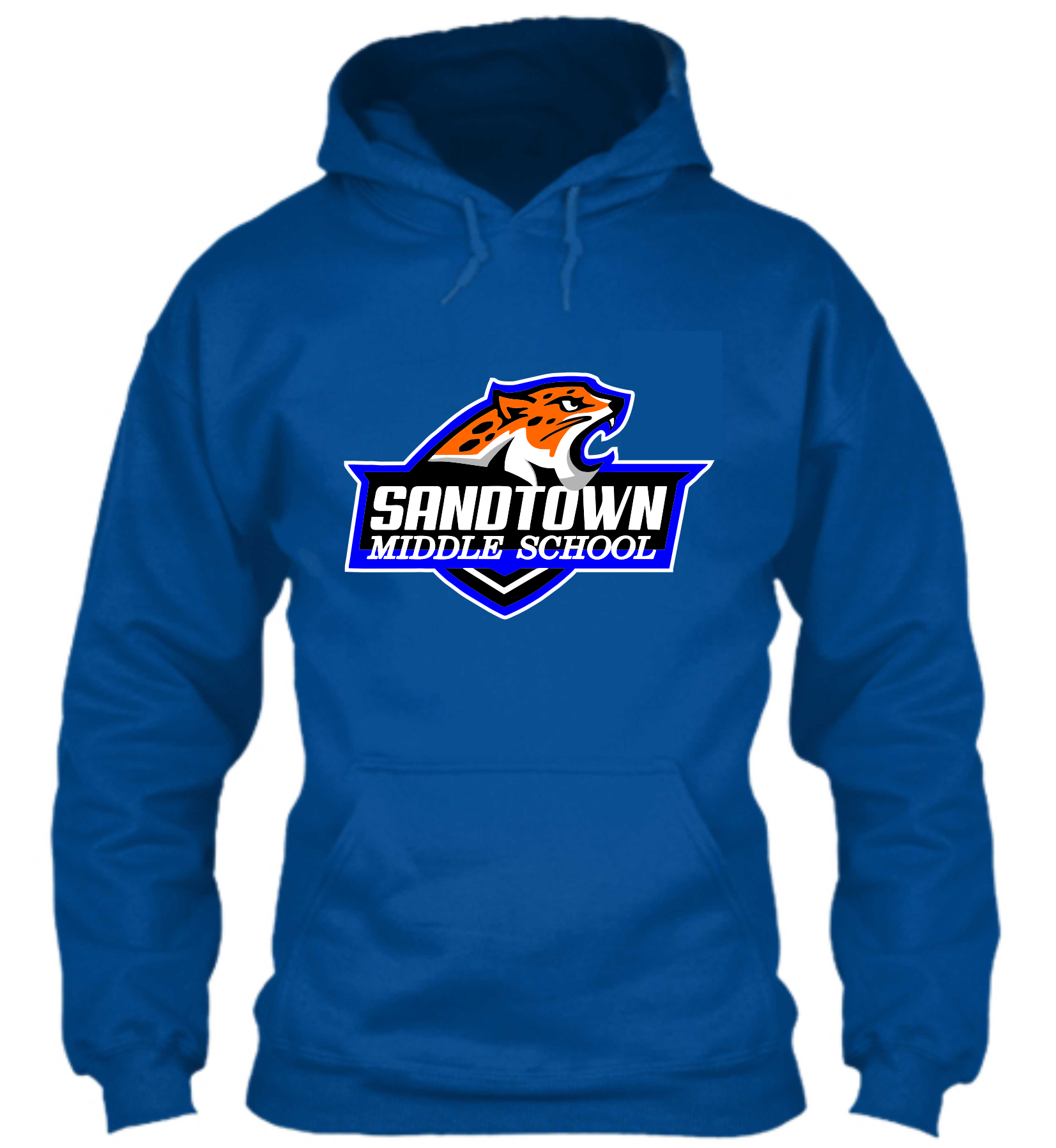 7th Grade Blue Hoodie (New Logo)